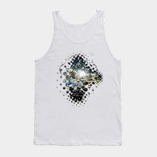 Light Geometry Tank Top